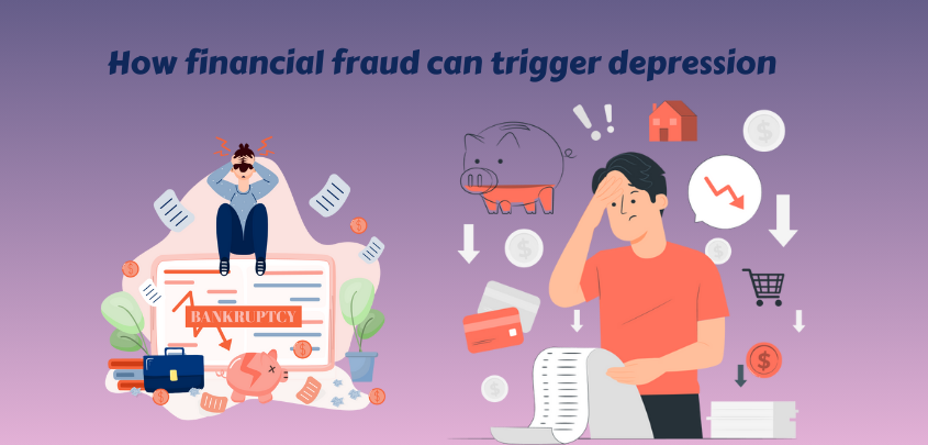 Financial fraud impacts mental health negatively.